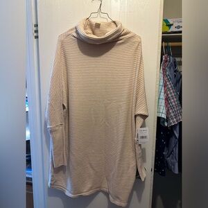 Free People mock-neck tunic new with tags